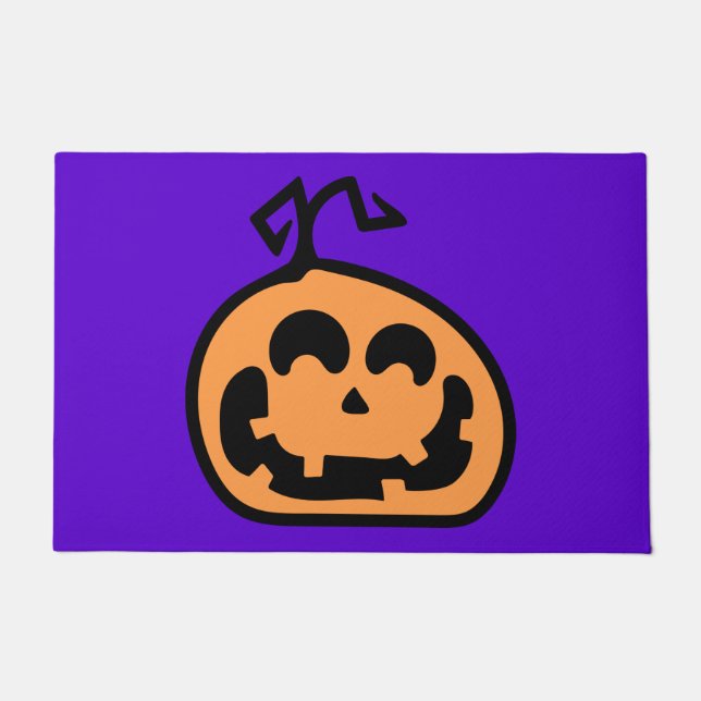 Paillasson Joyeux Halloween | Funky Jack-O-Lantern (Devant)
