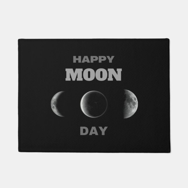 Paillasson Joyeux Lune - National Lune Day Cute Essential (Devant)