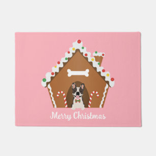 Paillasson Joyeux Noël Gingerbread Maison de chien