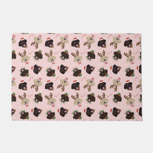 Paillasson Joyeux Pawlidays Labrador Retriever Dogs