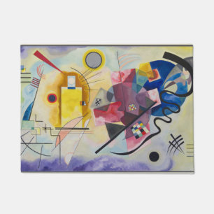 Paillasson KANDINSKY - Jaune Rouge Bleu