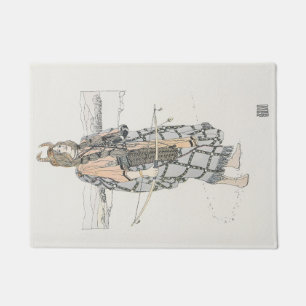 Paillasson La Chasse (par Ann Macbeth)