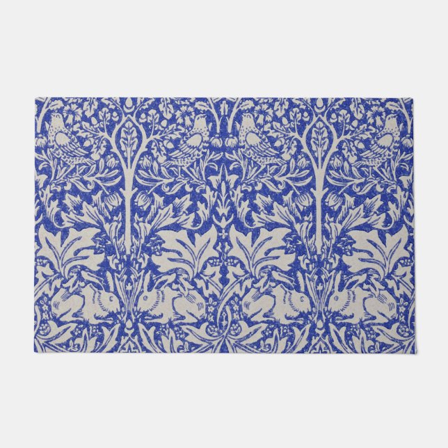 Paillasson La colombe et le lapin, William Morris (Devant)
