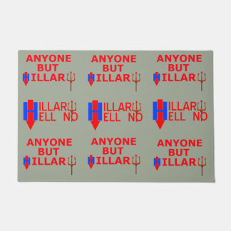 Paillasson La conception originale d'Anti-HILLARY par la