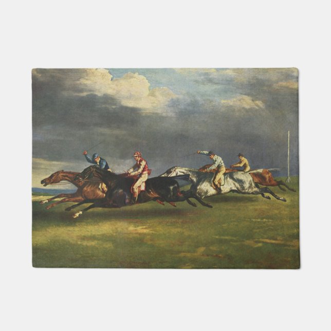 Paillasson La course Epsom Derby Horse (Devant)