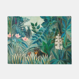 Paillasson La faune de la peinture tropicale de la jungle