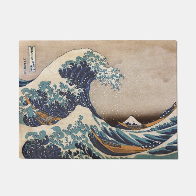 Paillasson La Grande Vague au large de Kanagawa (Devant)