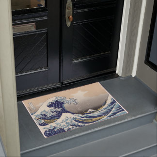 Paillasson La Grande Vague au large de Kanagawa Hokusai