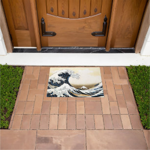 Paillasson La Grande Vague au large de Kanagawa Hokusai, art