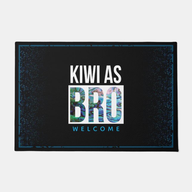 PAILLASSON LA NOUVELLE-ZÉLANDE KIWI DIT DOORMAT (Devant)