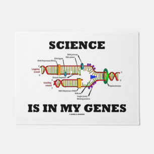 Paillasson La Science est dans mon humour de reproduction