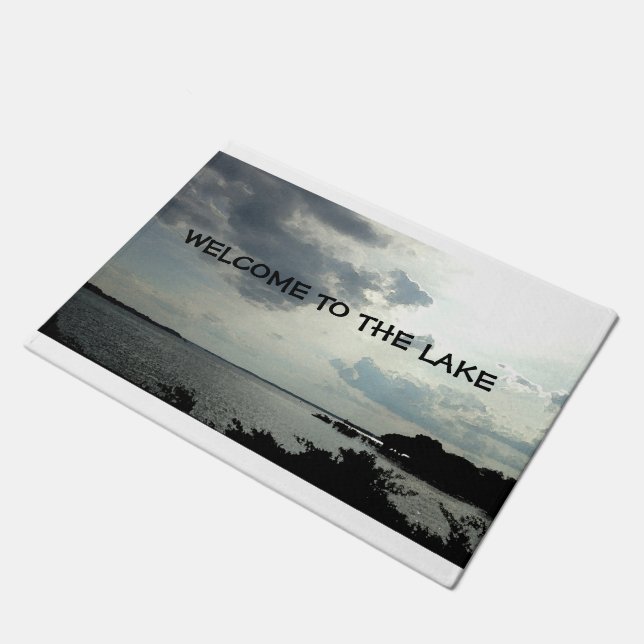 PAILLASSON LA T.A.O. DE PORTE D'ACCUEIL DE MAISON DE LAC (Incliné)