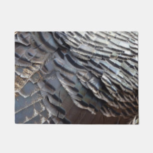 Paillasson La Turquie sauvage plumes II Design Abstrait de la