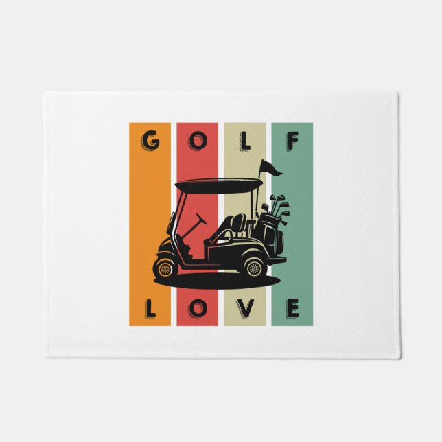 Paillasson L'amour du golf (Devant)