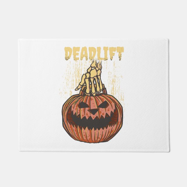 Paillasson lanterne d'Halloween (Devant)