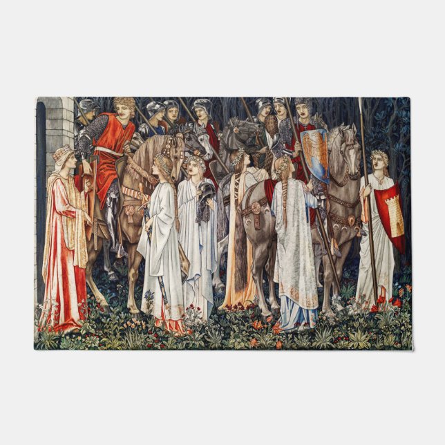 Paillasson L'Armement et le Départ des Chevaliers (Devant)