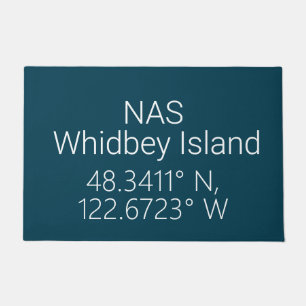 Paillasson Latitude Longitude de l'île Whidbey NAS