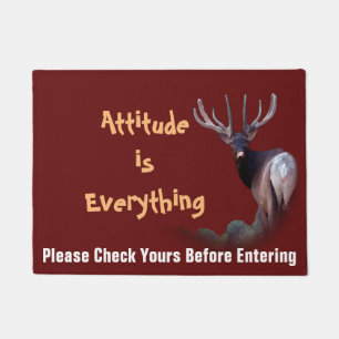 Paillasson L'attitude est tout