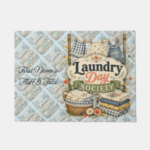 Paillasson Laundry Day Society Cottagecore Florales