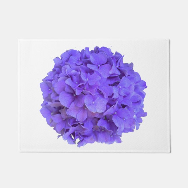 Paillasson Lavande lilas violet Hydrangeas violet Fleurs (Devant)