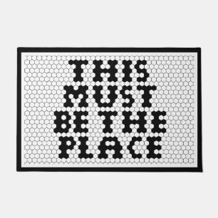 Paillasson Le Carrelage Faux Doit Être Le Lieu