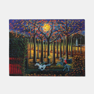 Paillasson Le cavalier sans tête somnolent sanctifient le