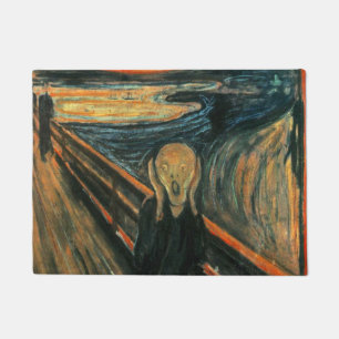 Paillasson Le cri Edvard Munch Art Expressionniste Moderne