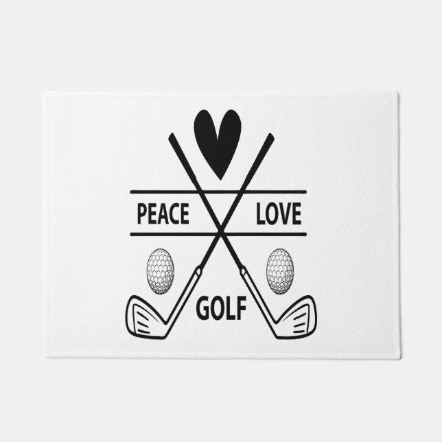 PAILLASSON LE GOLF D'AMOUR DE PAIX (Devant)