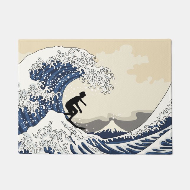 Paillasson Le grand surfer de Kanagawa (Devant)