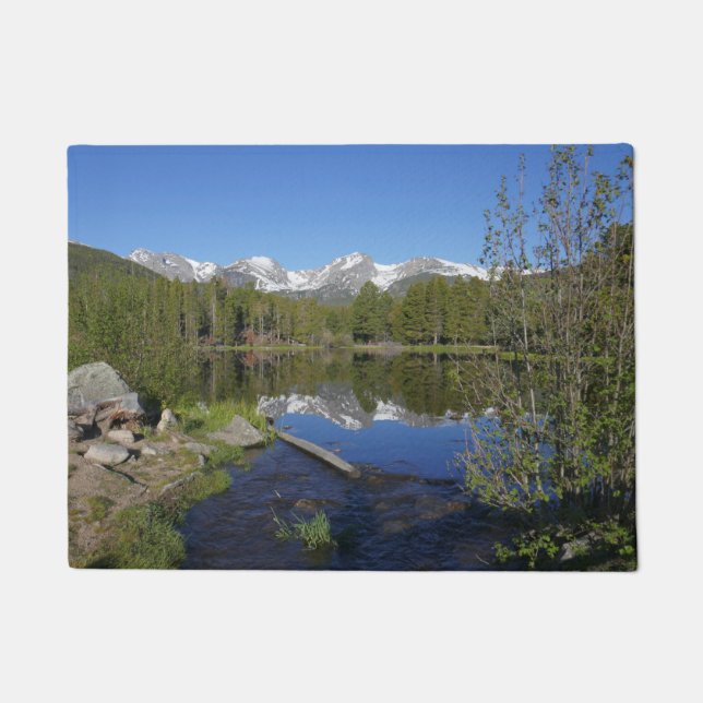 Paillasson Le lac Sprague II du parc national Rocky Mountain (Devant)
