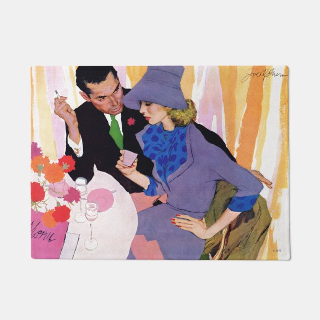 Paillasson Le mariage n'est pas pour moi (Devant)