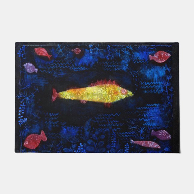 Paillasson Le poisson rouge, Paul Klee (Devant)