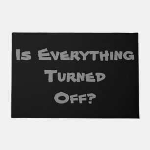 Paillasson le rappel d'amusement n'oublient pas l'original