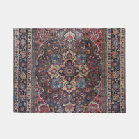 Le rose bleu farfelu de Perse Brown