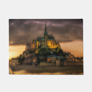 Paillasson L'église de l'île du Mont-Saint-Michel Normandie