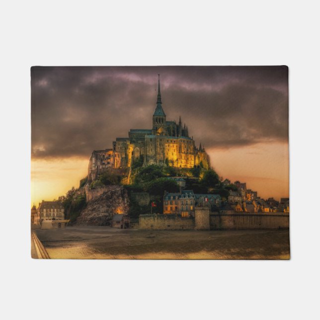 Paillasson L'église de l'île du Mont-Saint-Michel Normandie (Devant)