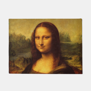 Paillasson Leonardo Da Vinci Mona Lisa Peinture d'Art