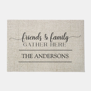 Paillasson Les amis et la famille se réunissent ici Personnal