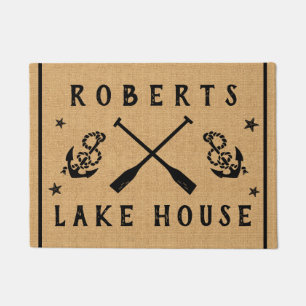 Paillasson Les Ancres de Lake House Paddles Personnalisé Russ