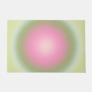 Paillasson Les Couleurs 07 Aura Rose Et Vert Gradient