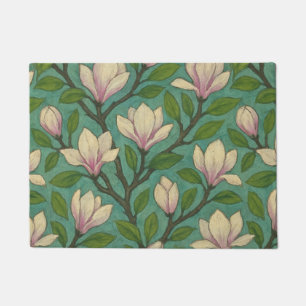 Paillasson Les fleurs printanières de l'arbre Magnolia
