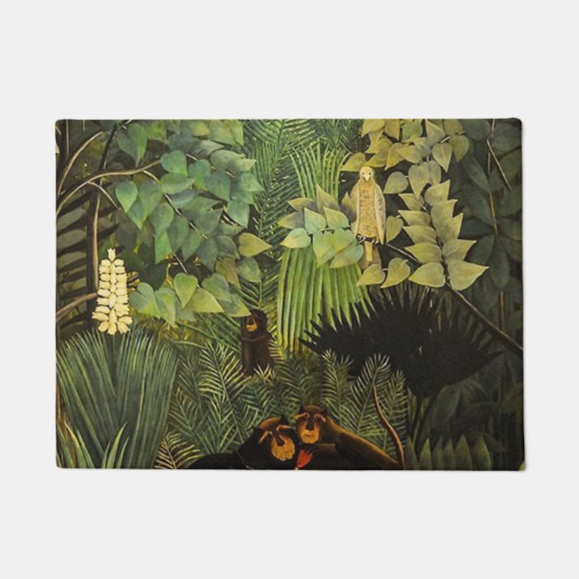 Paillasson Les Joyeux Jesters Par Henri Rousseau (Devant)