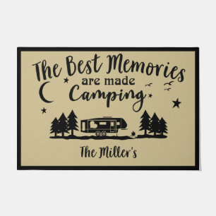 Paillasson Les meilleurs souvenirs sont Fade Camping Rug, Cam