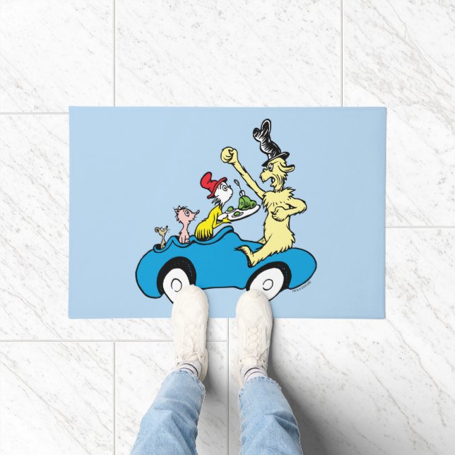 Paillasson Les personnages de Dr. Seuss Les œufs verts et le  (Intérieur)