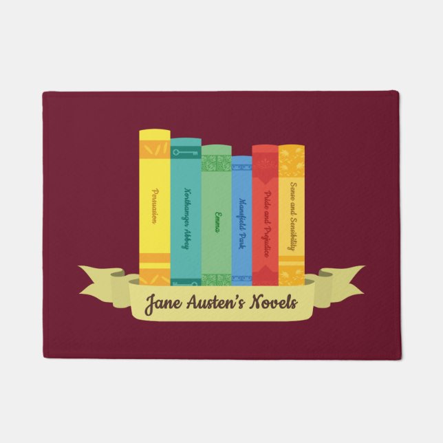 Paillasson Les romans de Jane Austen III (Devant)