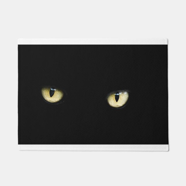 Paillasson Les Yeux du chat noir (Devant)