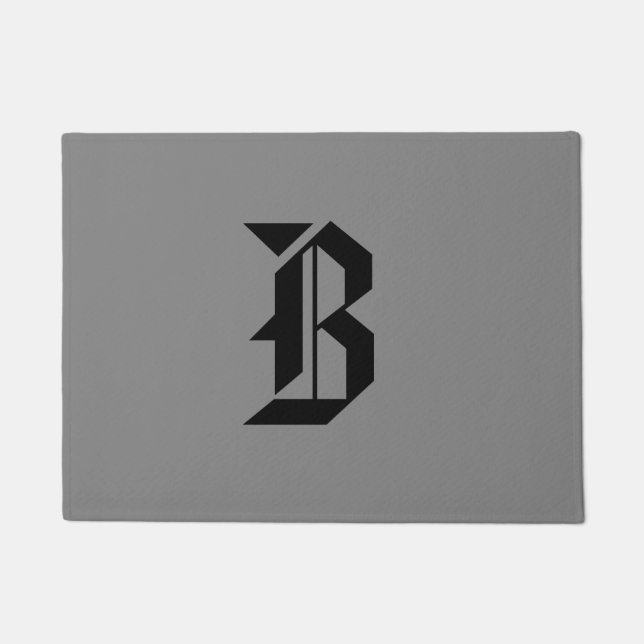 Paillasson Lettre mat B (Devant)