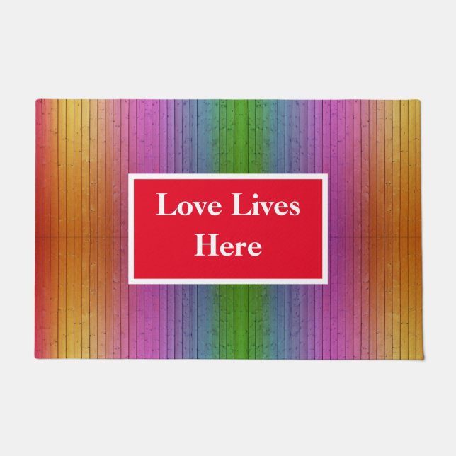 PAILLASSON LGBTQ+ (Devant)