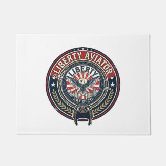 Paillasson Liberty Aviator Patriotique Patriotique Aviation V