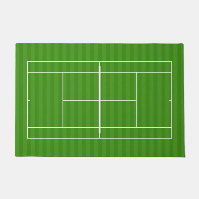 PAILLASSON LIGNE DE COURT DE TENNIS MARQUANT DOORMAT (Devant)